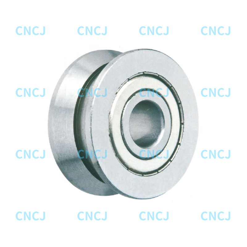 Track Rollers With 'V' Groove Profile-Vee'D Bearings
